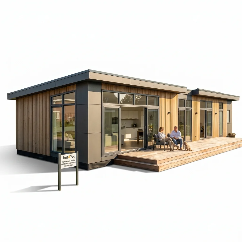 Unit4You Dubbele Woonwagen Interieur